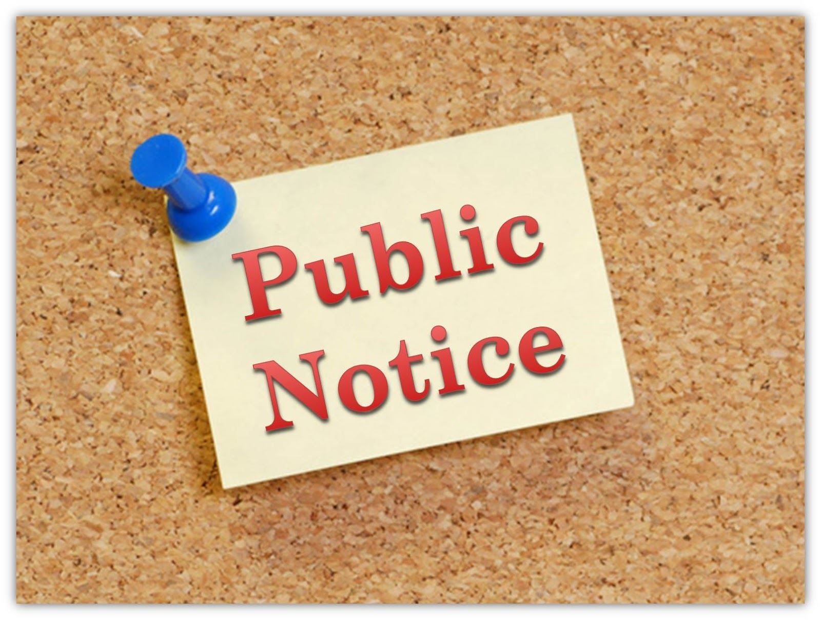 Public Notice Clip Art